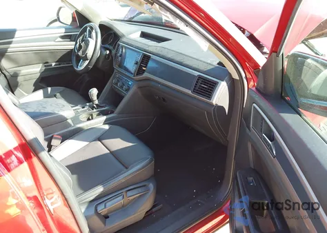 2021 Volkswagen Atlas 3.6L V6 Se W/Technology R-Line from USA, damaged, VIN 1V2PR2CA7MC523460